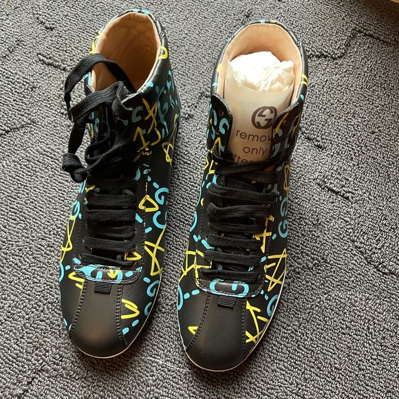 BNWT Women’s Gucci Apollo Star Tennis Shoes 38.5 - Picture 11 of 11